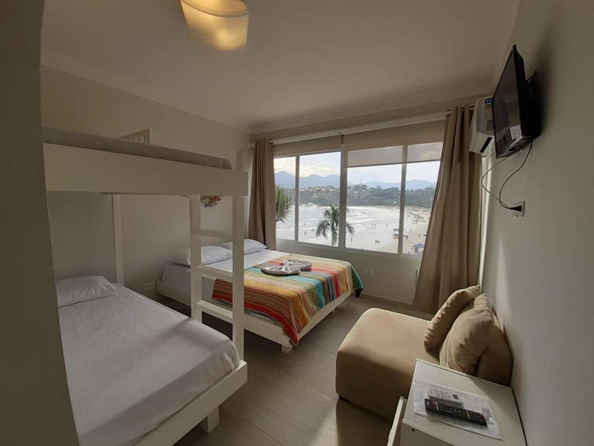 Mansao Tenorio - Suites, Estudio Ou Cobertura Pe Na Areia Ubatuba Dış mekan fotoğraf