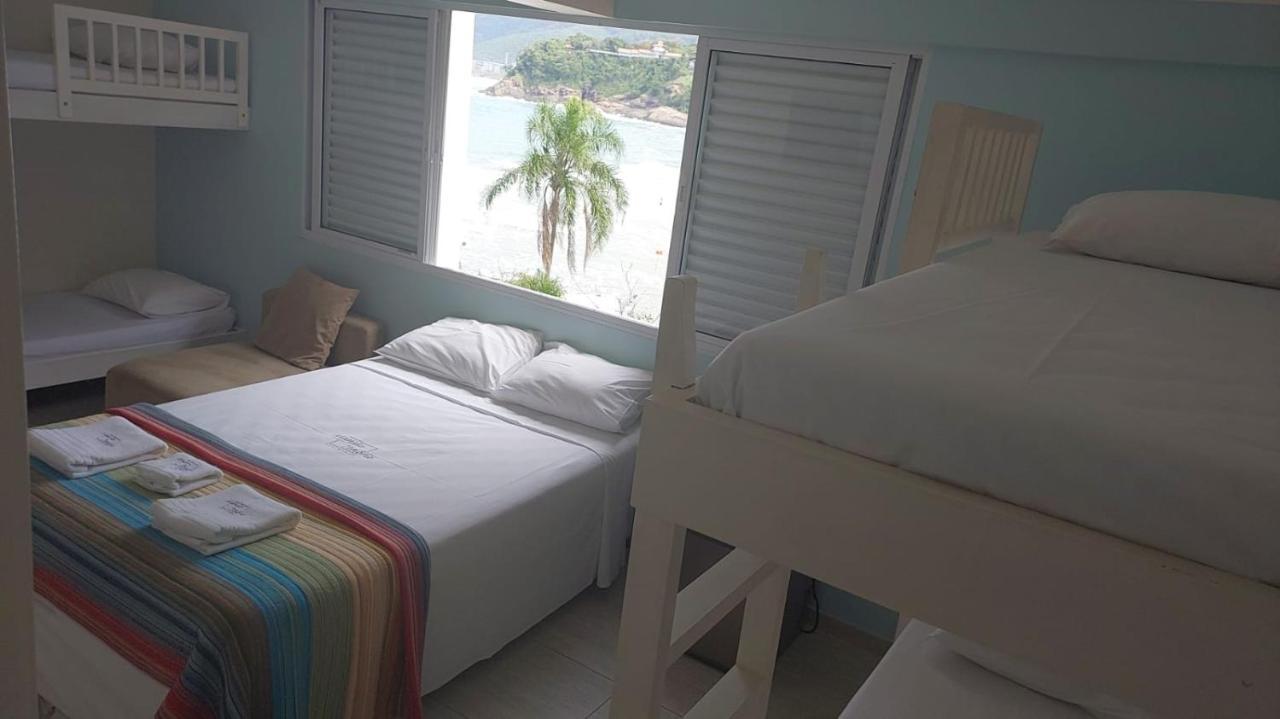 Mansao Tenorio - Suites, Estudio Ou Cobertura Pe Na Areia Ubatuba Dış mekan fotoğraf