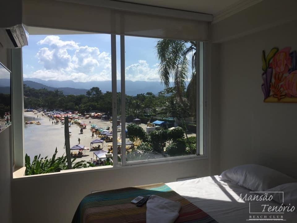 Mansao Tenorio - Suites, Estudio Ou Cobertura Pe Na Areia Ubatuba Dış mekan fotoğraf