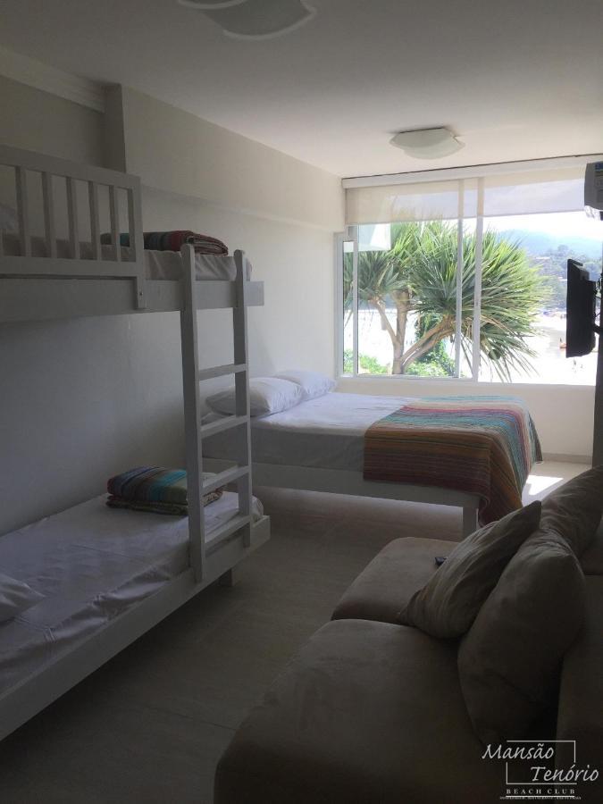 Mansao Tenorio - Suites, Estudio Ou Cobertura Pe Na Areia Ubatuba Dış mekan fotoğraf